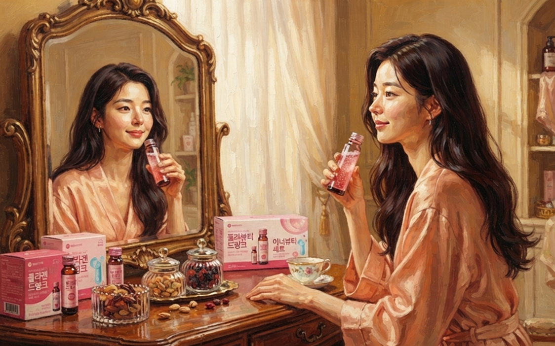 바르던 K-뷰티가 '먹는 뷰티'로 넘어가요, 수출 무대도 같이 커져요